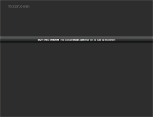 Tablet Screenshot of mxer.com